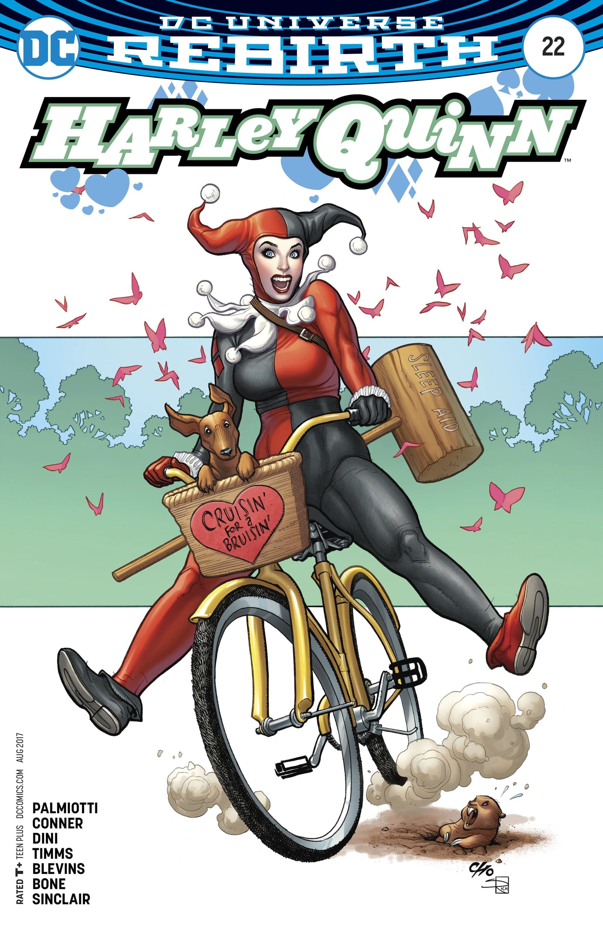 DC COMICS COMIC BOOK HARLEY QUINN #22 VAR ED (VF/NM)