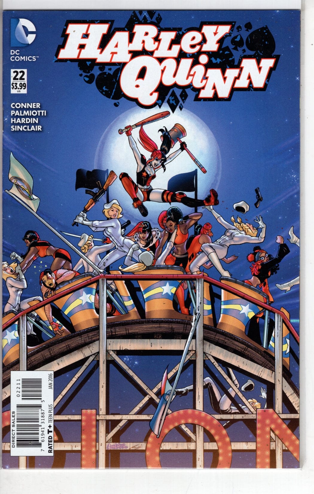 DC COMICS COMIC BOOK HARLEY QUINN #22 [VF/NM]
