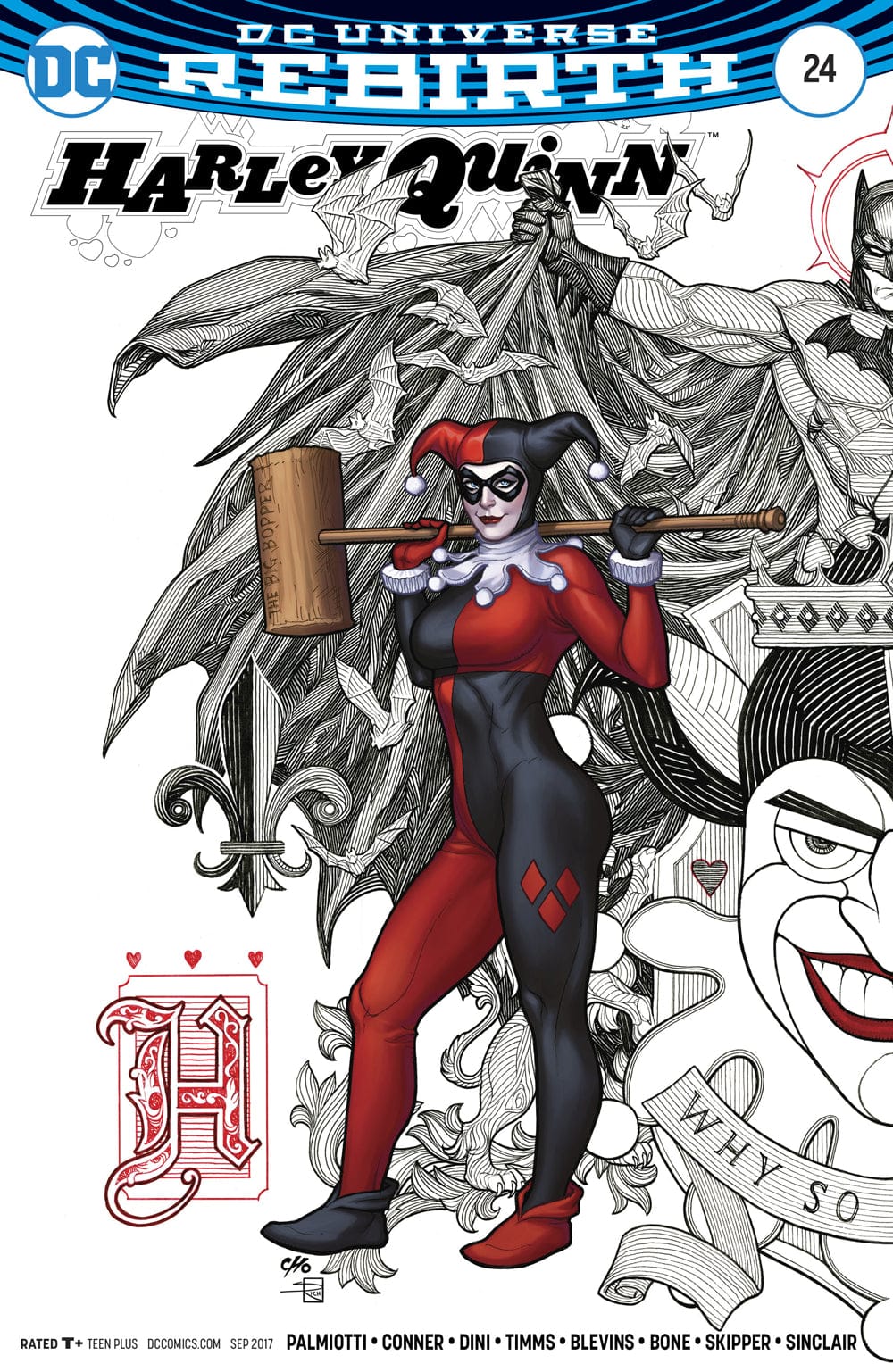 DC COMICS COMIC BOOK HARLEY QUINN #24 VAR ED (VF/NM)