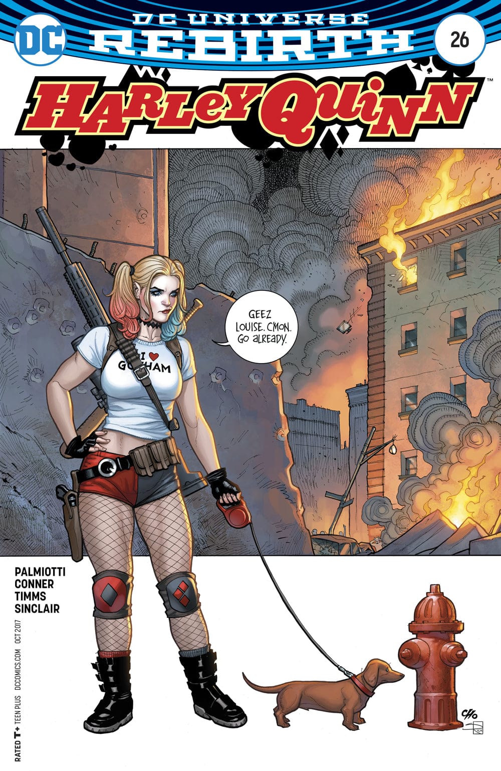 DC COMICS COMIC BOOK HARLEY QUINN #26 VAR ED (VF/NM)