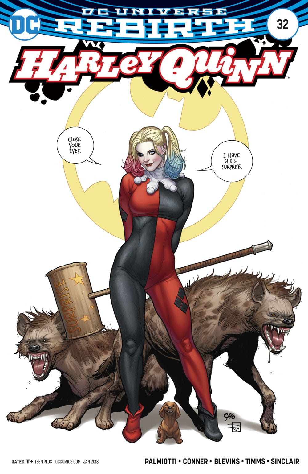 DC COMICS COMIC BOOK HARLEY QUINN #32 VAR ED (VF/NM)