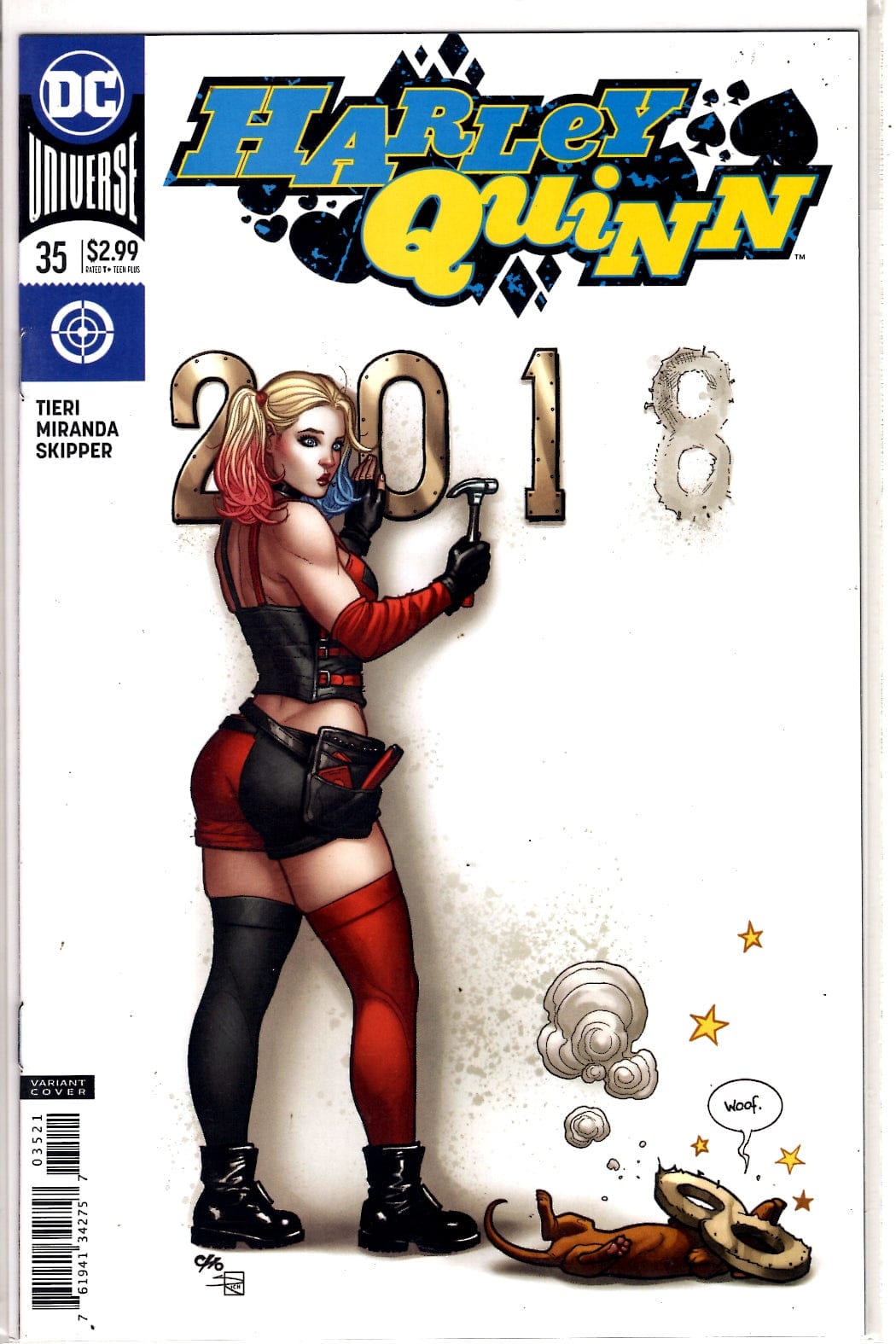 DC COMICS COMIC BOOK HARLEY QUINN #35 VAR ED (VF/NM)