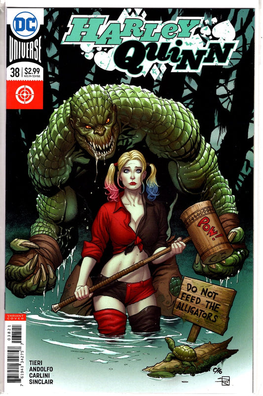 DC COMICS COMIC BOOK HARLEY QUINN #38 VAR ED (VF/NM)