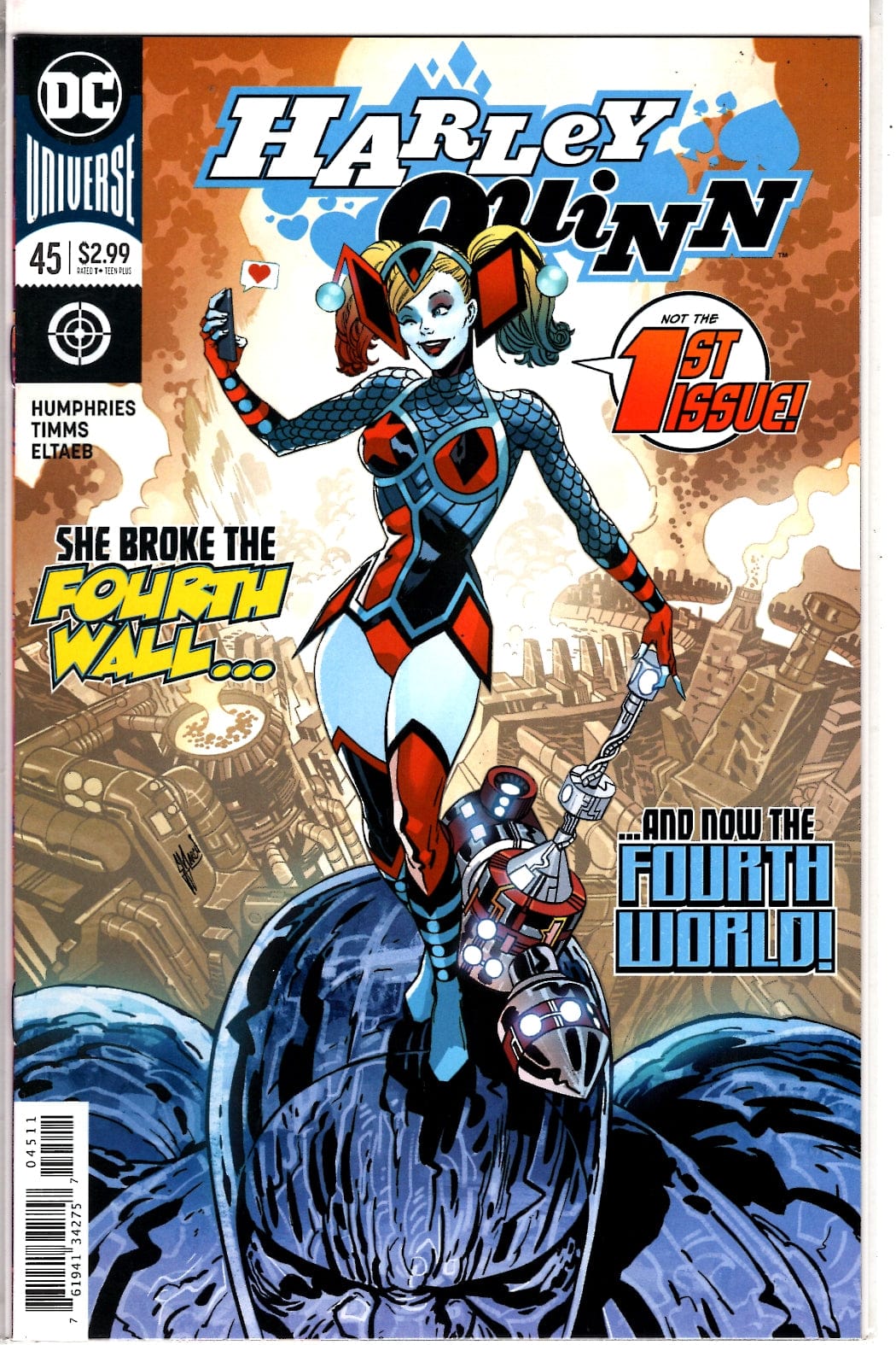 DC COMICS COMIC BOOK HARLEY QUINN #45 (VF/NM)