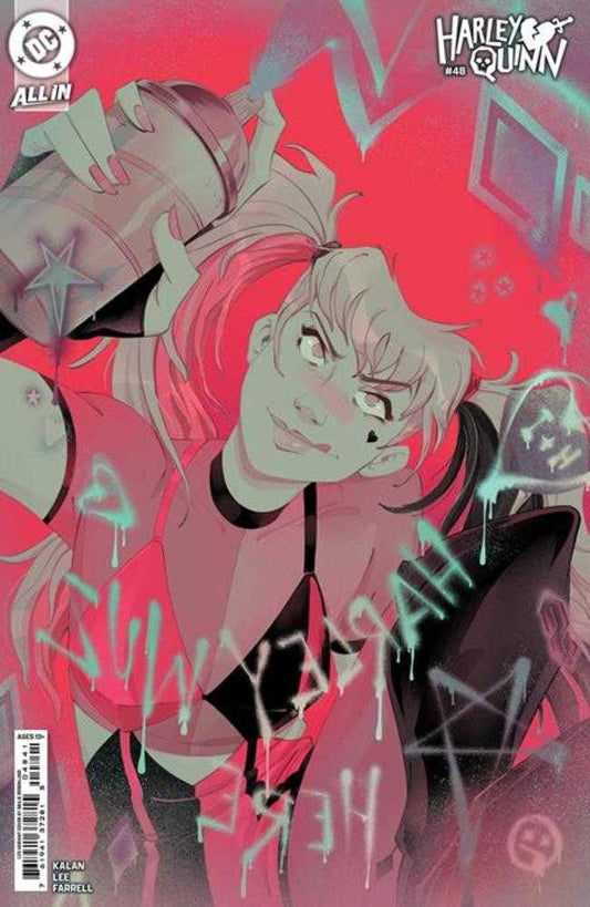 DC Comics COMIC BOOK Harley Quinn #48 Cover E 1 in 25 Bailie Rosenlund Card Stock Variant