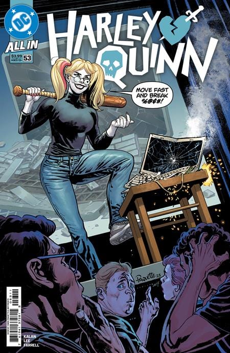 DC Comics COMIC BOOK HARLEY QUINN #53 CVR A YANICK PAQUETTE