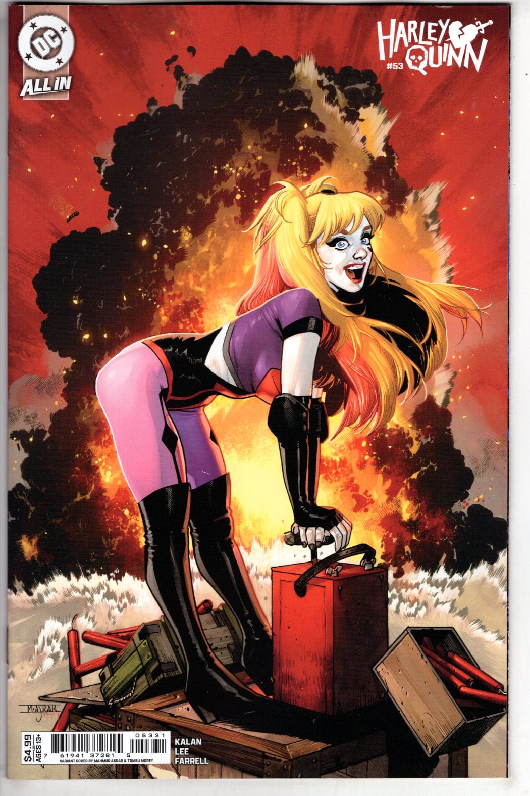 DC Comics COMIC BOOK HARLEY QUINN #53 CVR C