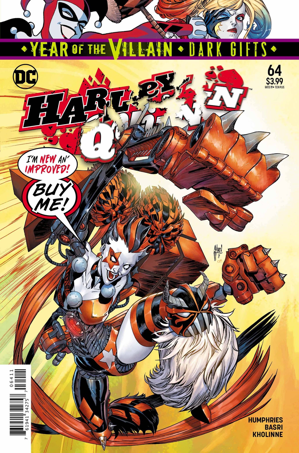 DC Comics COMIC BOOK Harley Quinn #64 - CVR A (VF)