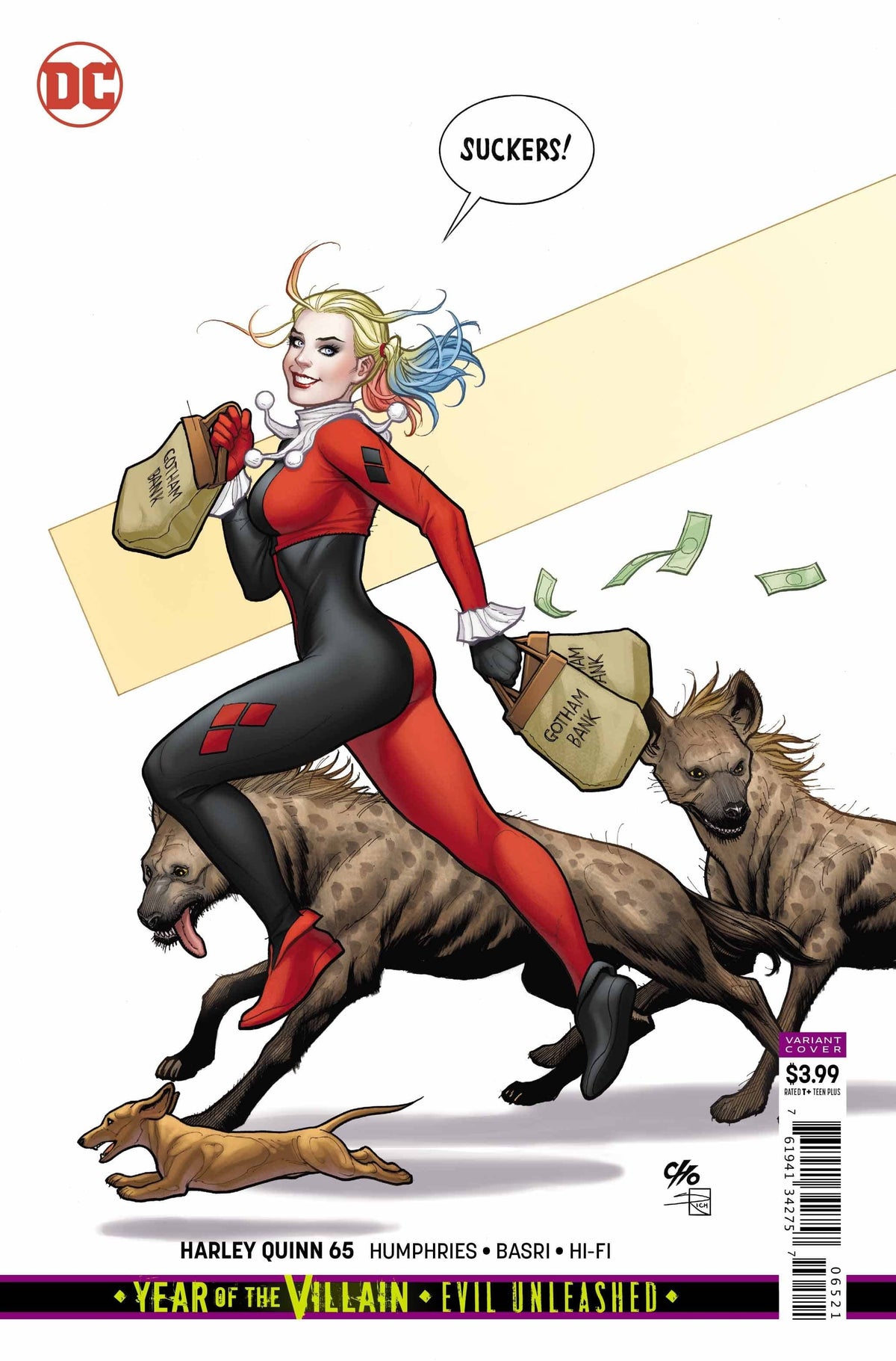 DC Comics COMIC BOOK Harley Quinn #65 - CVR B (VF)