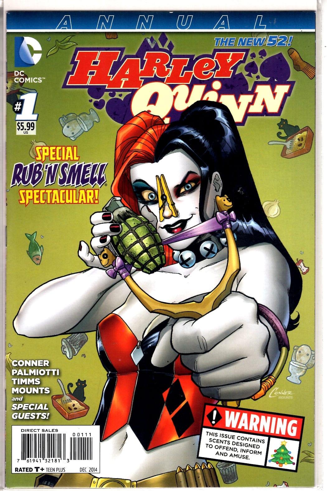 DC COMICS COMIC BOOK HARLEY QUINN ANNUAL #1 INTERNATIONAL ED (VF/NM)