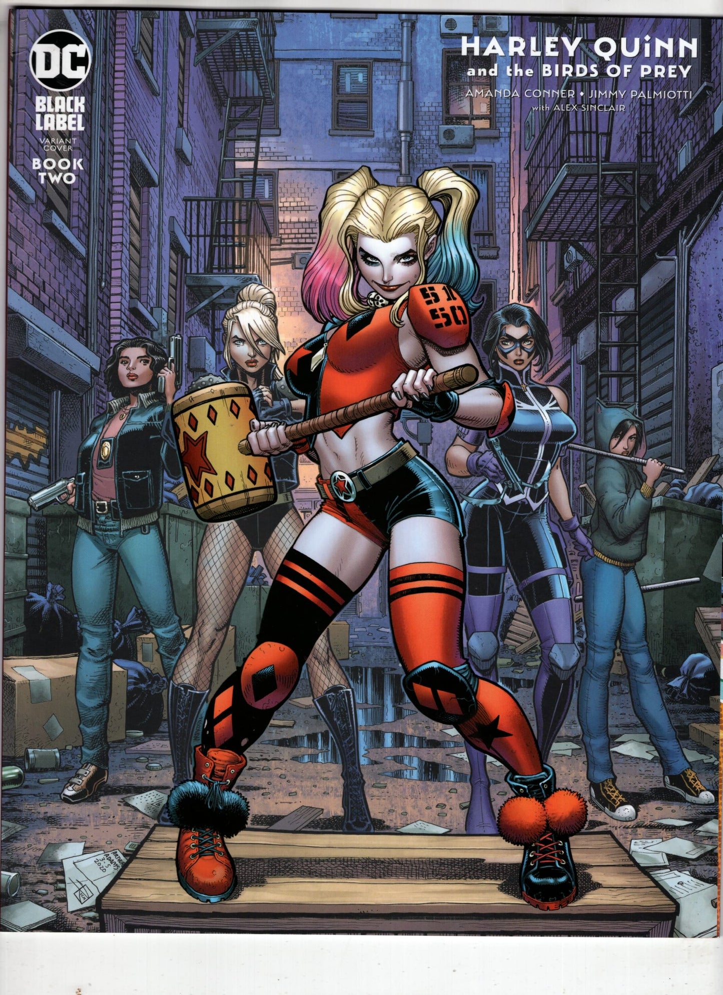 DC COMICS COMIC BOOK HARLEY QUINN & THE BIRDS OF PREY #2 (OF 4) ARTHUR ADAMS VAR (VF)