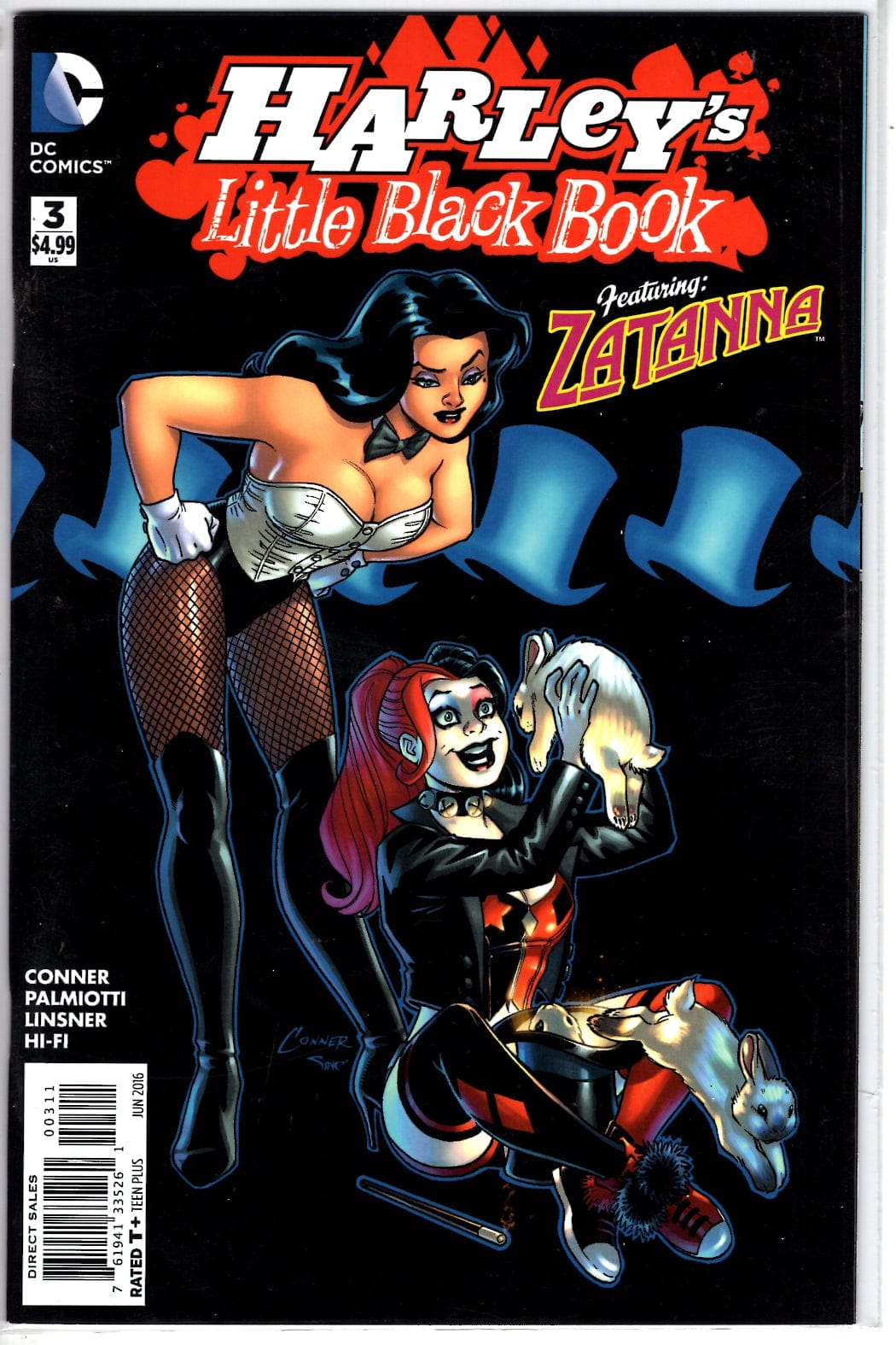 DC COMICS COMIC BOOK HARLEYS LITTLE BLACK BOOK #3 (VF/NM)