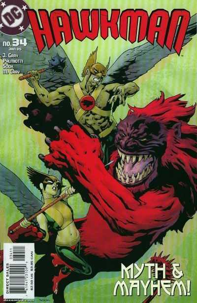 DC Comics COMIC BOOK Hawkman #34 (FN/VF)