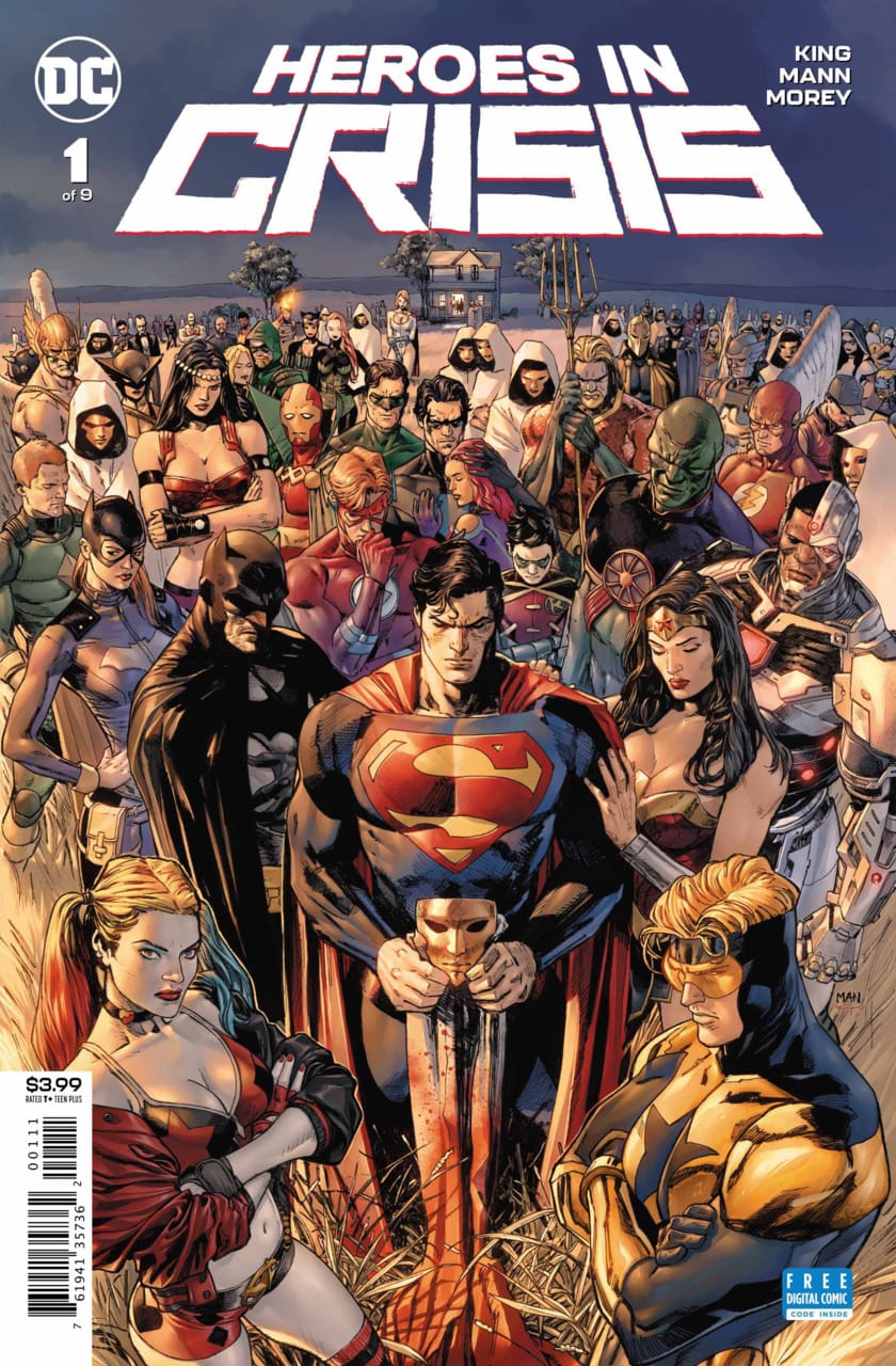 DC Comics COMIC BOOK Heroes In Crisis #1 (VF)