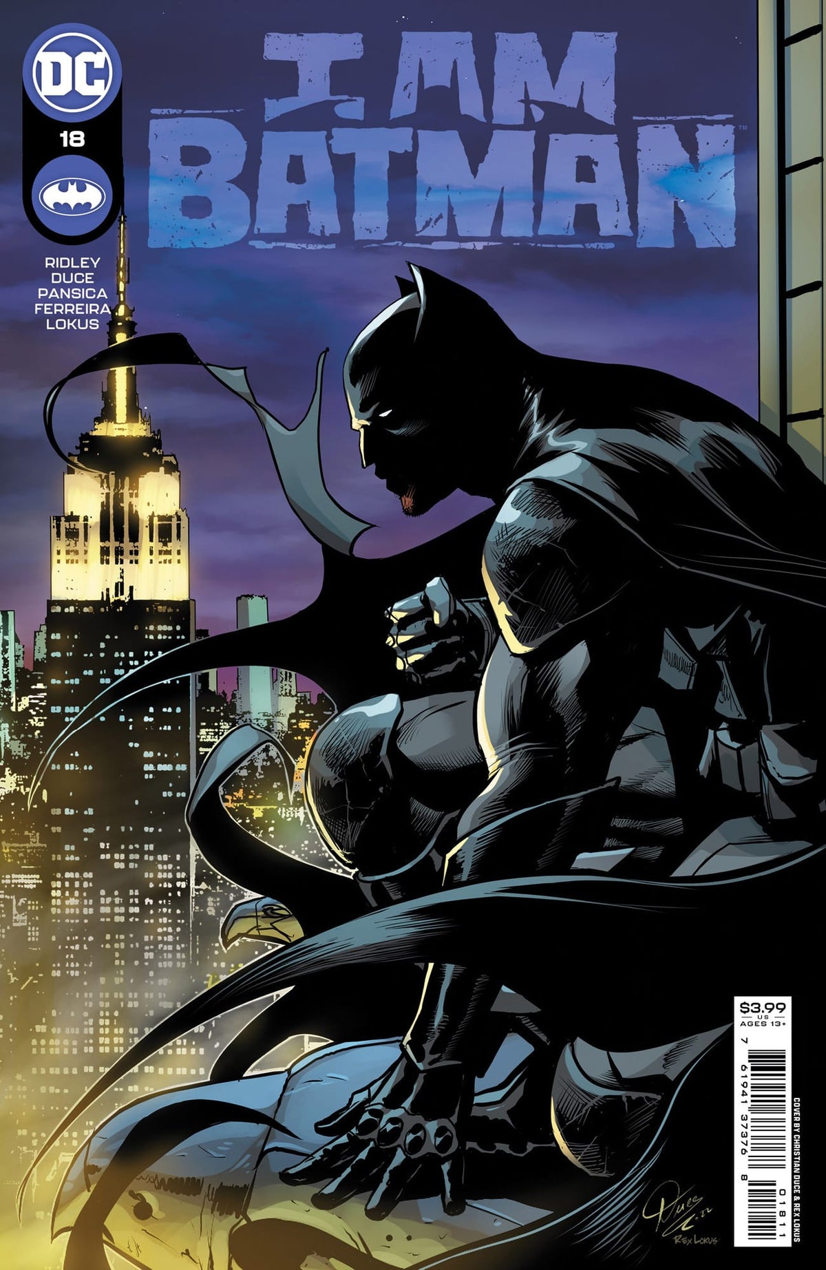 DC Comics COMIC BOOK I Am Batman #18 - CVR A (FN)