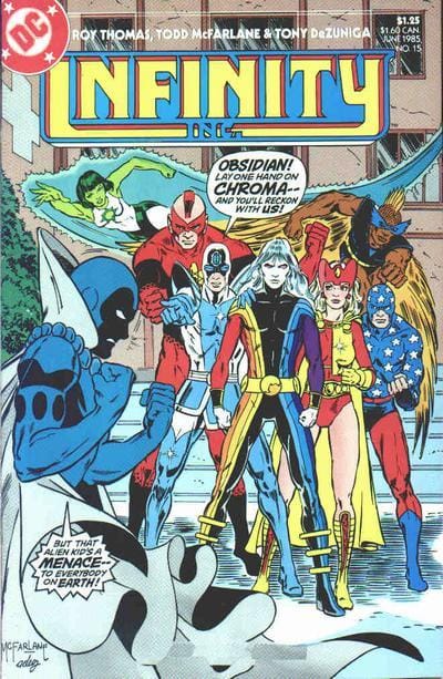 DC Comics COMIC BOOK Infinity, Inc. #15 - CVR A (FN)