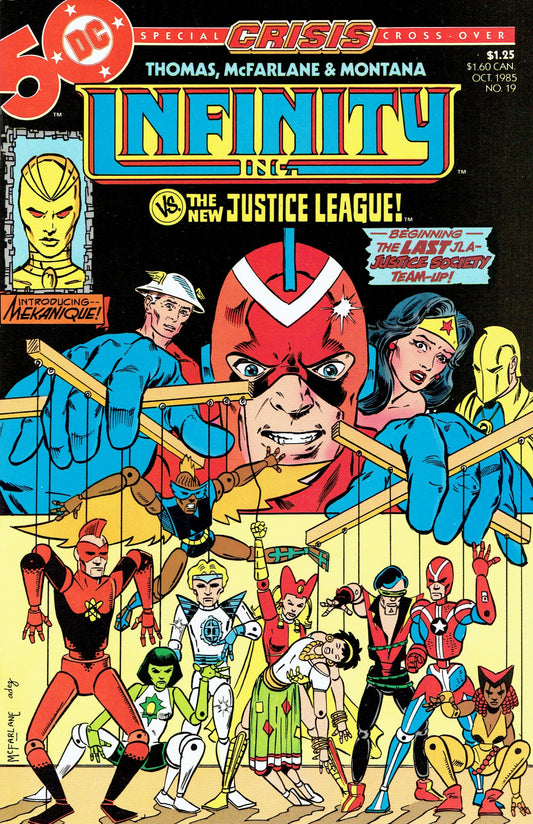 DC Comics COMIC BOOK Infinity, Inc. #19 - CVR A (FN)