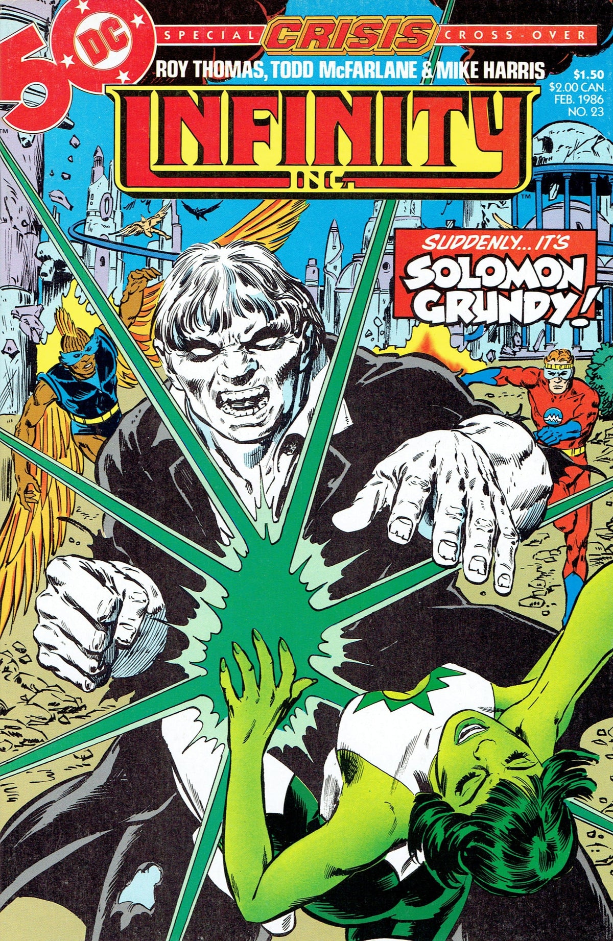 DC Comics COMIC BOOK Infinity, Inc. #23 - CVR A (FN)