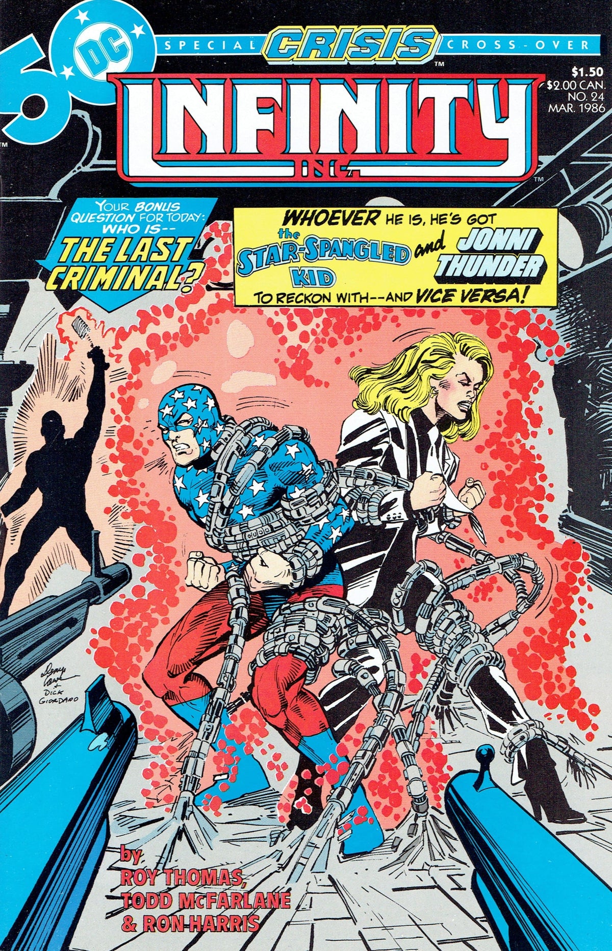 DC Comics COMIC BOOK Infinity, Inc. #24 - CVR A (FN)