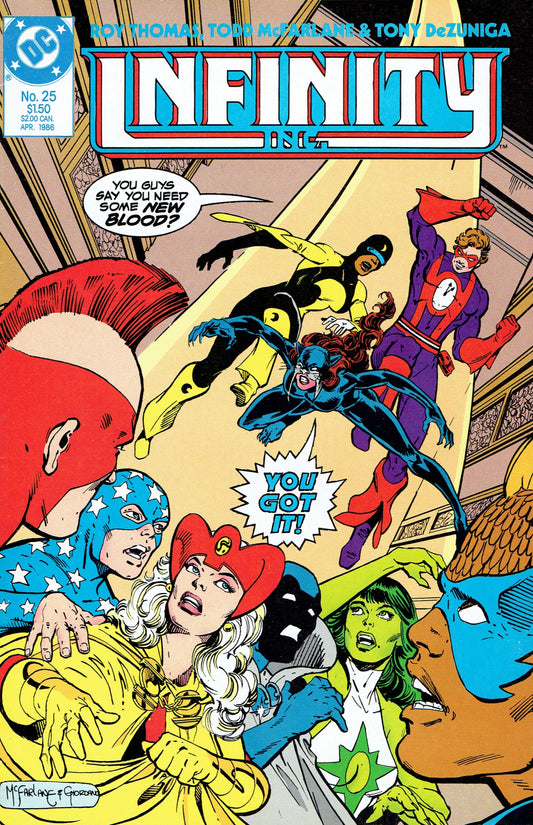 DC Comics COMIC BOOK Infinity, Inc. #25 - CVR A (FN)
