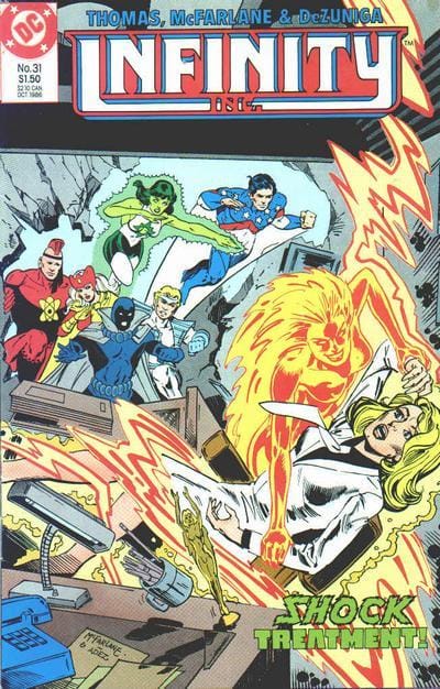 DC Comics COMIC BOOK Infinity, Inc. #31 - CVR A (FN)