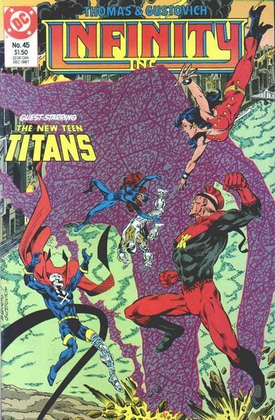 DC Comics COMIC BOOK Infinity, Inc. #45 - CVR A (FN)