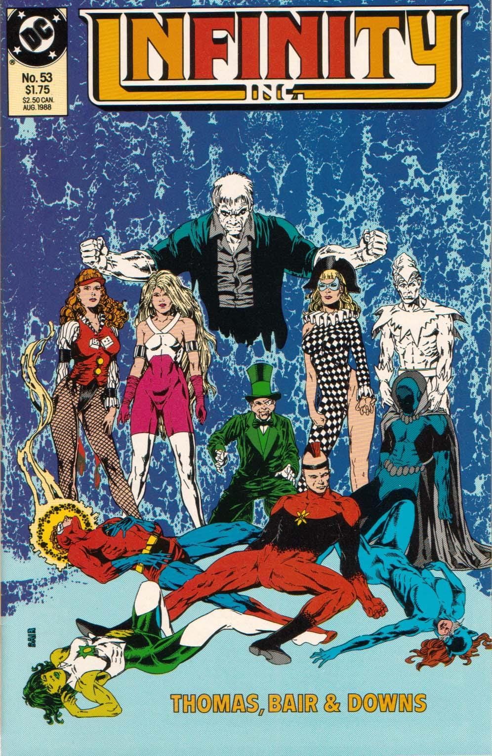 DC Comics COMIC BOOK Infinity, Inc. #53 - CVR A (FN)