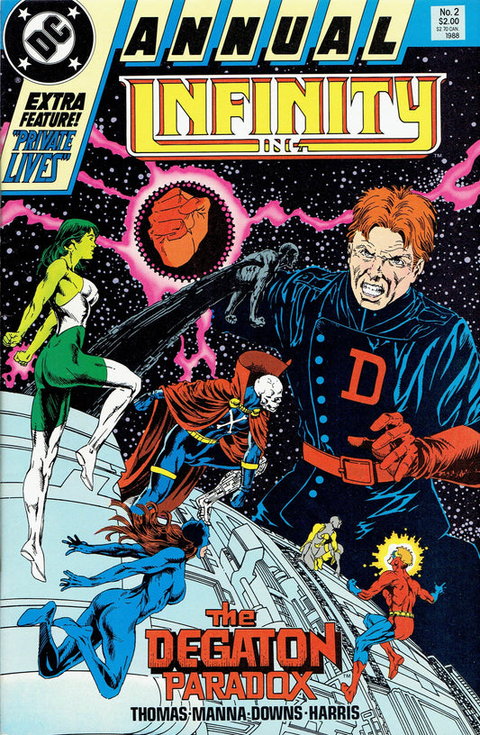 DC Comics COMIC BOOK Infinity, Inc. Annual #2 - CVR A (FN)