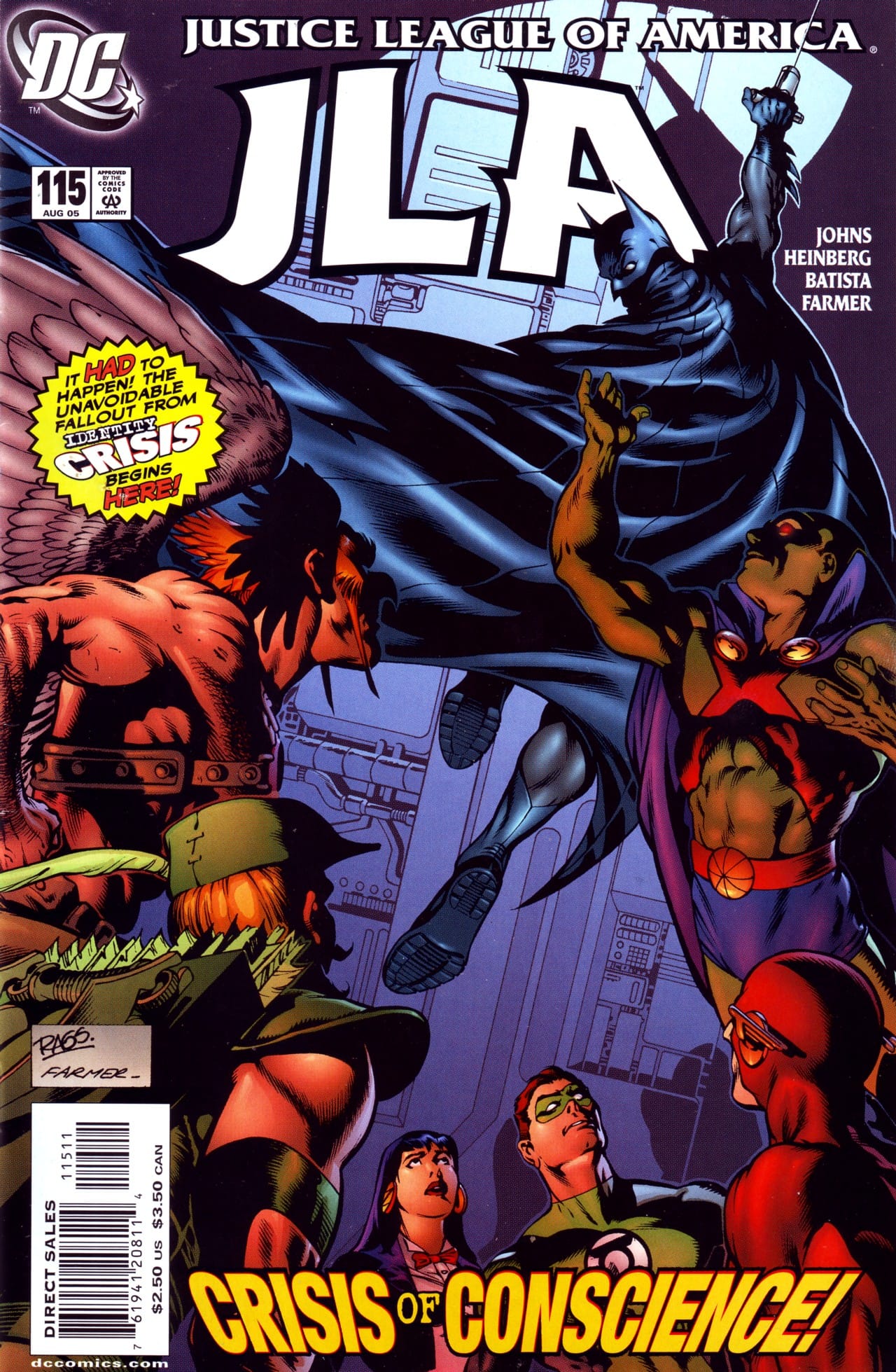 DC Comics COMIC BOOK JLA #115 (VF/NM)