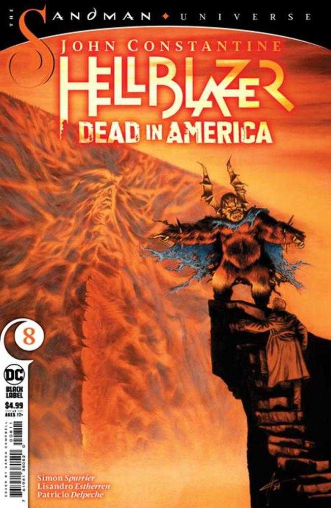 DC Comics COMIC BOOK John Constantine Hellblazer Dead In America #8 (Of 11) Cover A Aaron Campbell (Mature)