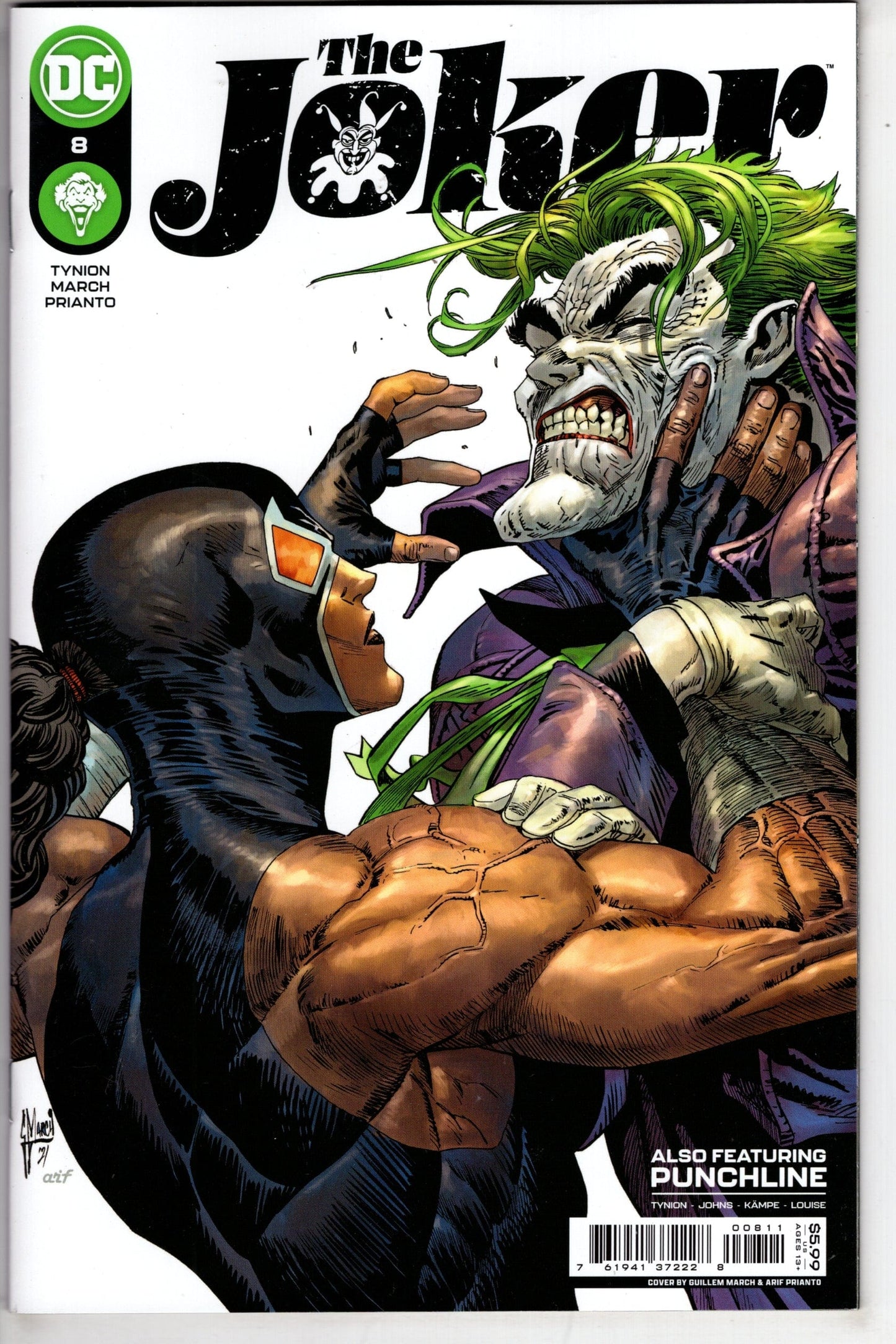 DC Comics COMIC BOOK Joker #8 Cover A Guillem March