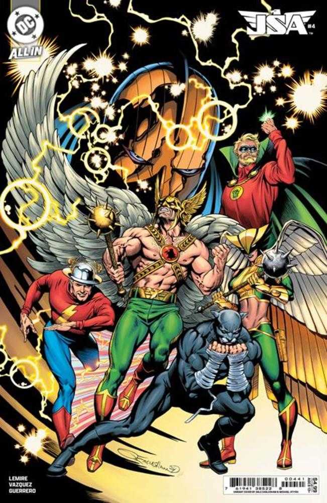 DC Comics COMIC BOOK JSA #4 Cover E 1 in 25 Dale Eaglesham Card Stock Variant