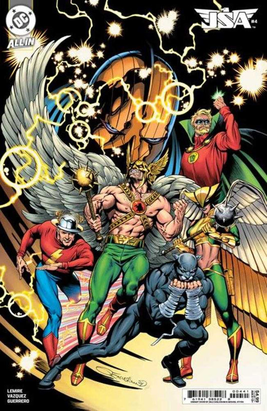 DC Comics COMIC BOOK JSA #4 Cover E 1 in 25 Dale Eaglesham Card Stock Variant