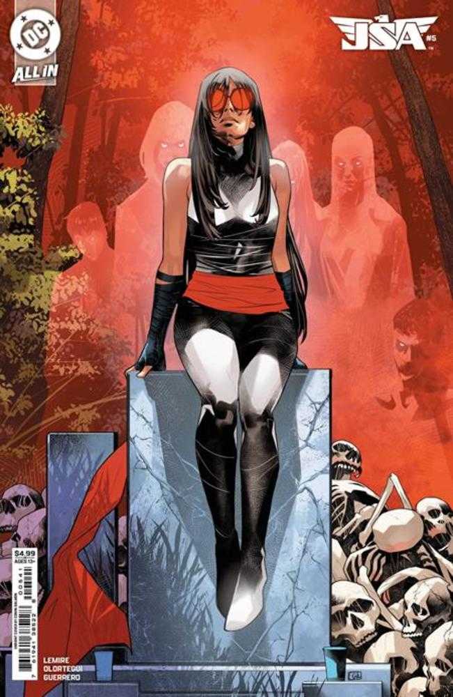DC Comics COMIC BOOK JSA #5 Cover D 1 in 25 Edwin Galmon Card Stock Variant