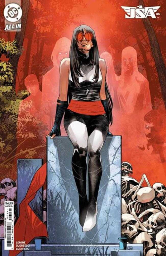 DC Comics COMIC BOOK JSA #5 Cover D 1 in 25 Edwin Galmon Card Stock Variant