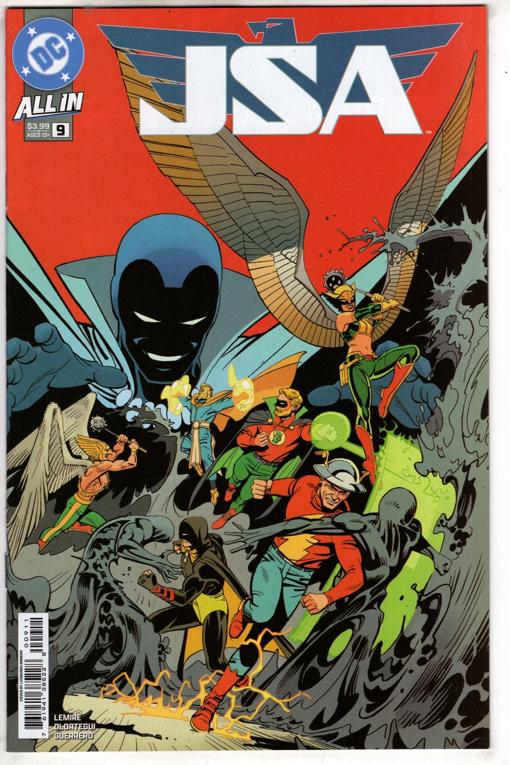 DC Comics COMIC BOOK JSA #9 CVR A LEONARDO ROMERO