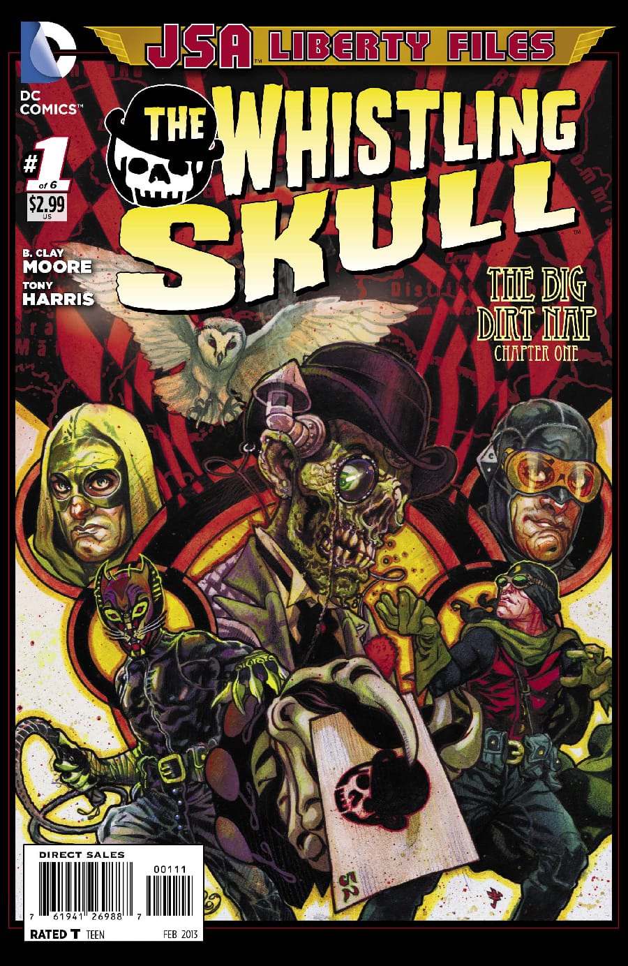 DC Comics COMIC BOOK JSA Liberty Files: The Whistling Skull #1 (VF/NM)