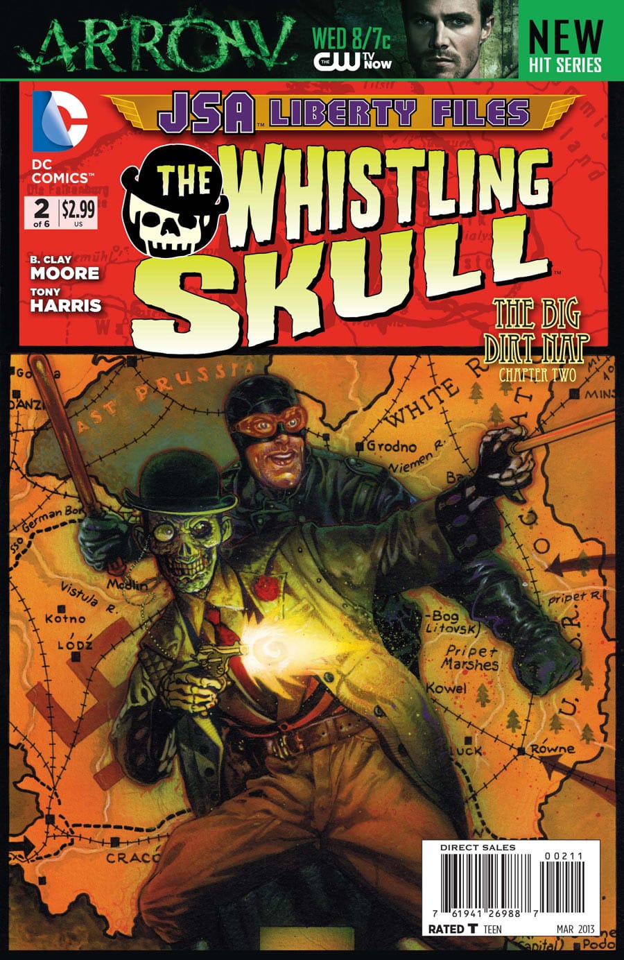 DC Comics COMIC BOOK JSA Liberty Files: The Whistling Skull #2 (VF/NM)