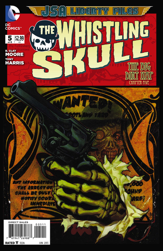 DC Comics COMIC BOOK JSA Liberty Files: The Whistling Skull #5 (VF/NM)