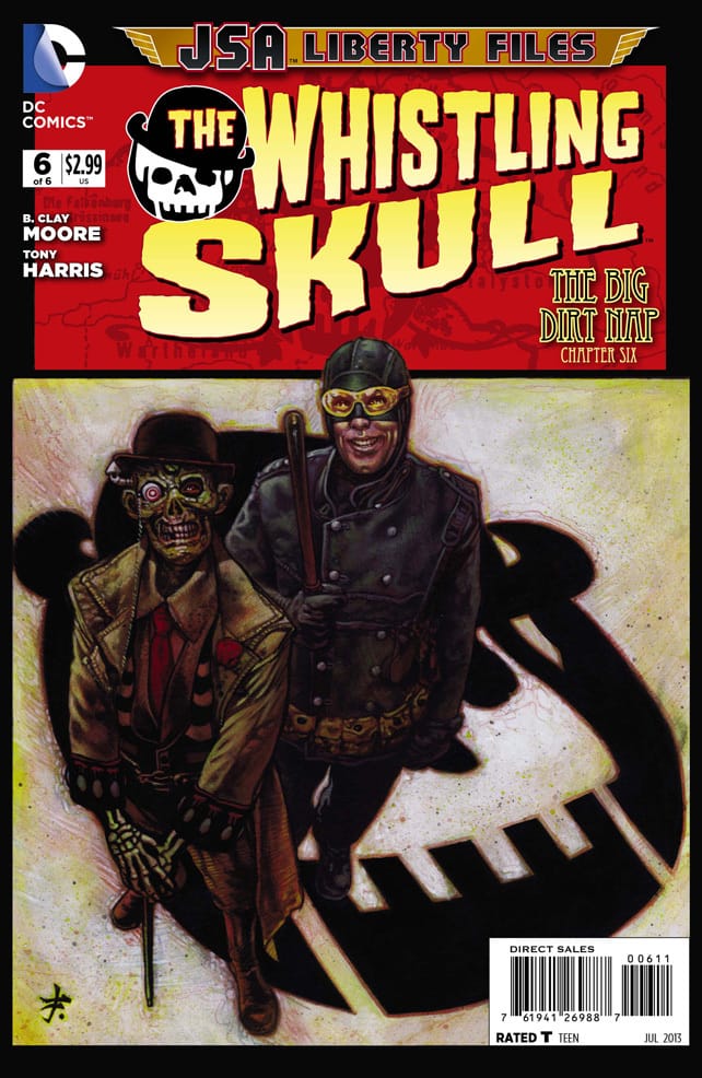 DC Comics COMIC BOOK JSA Liberty Files: The Whistling Skull #6 (VF/NM)