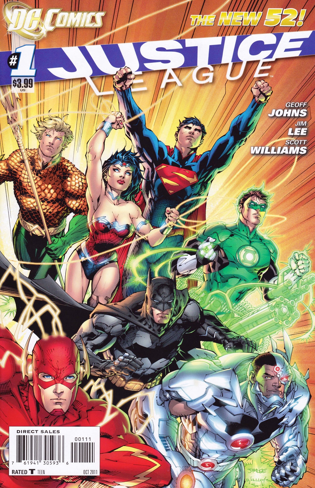 DC Comics COMIC BOOK Justice League #1 - CVR A (VF)