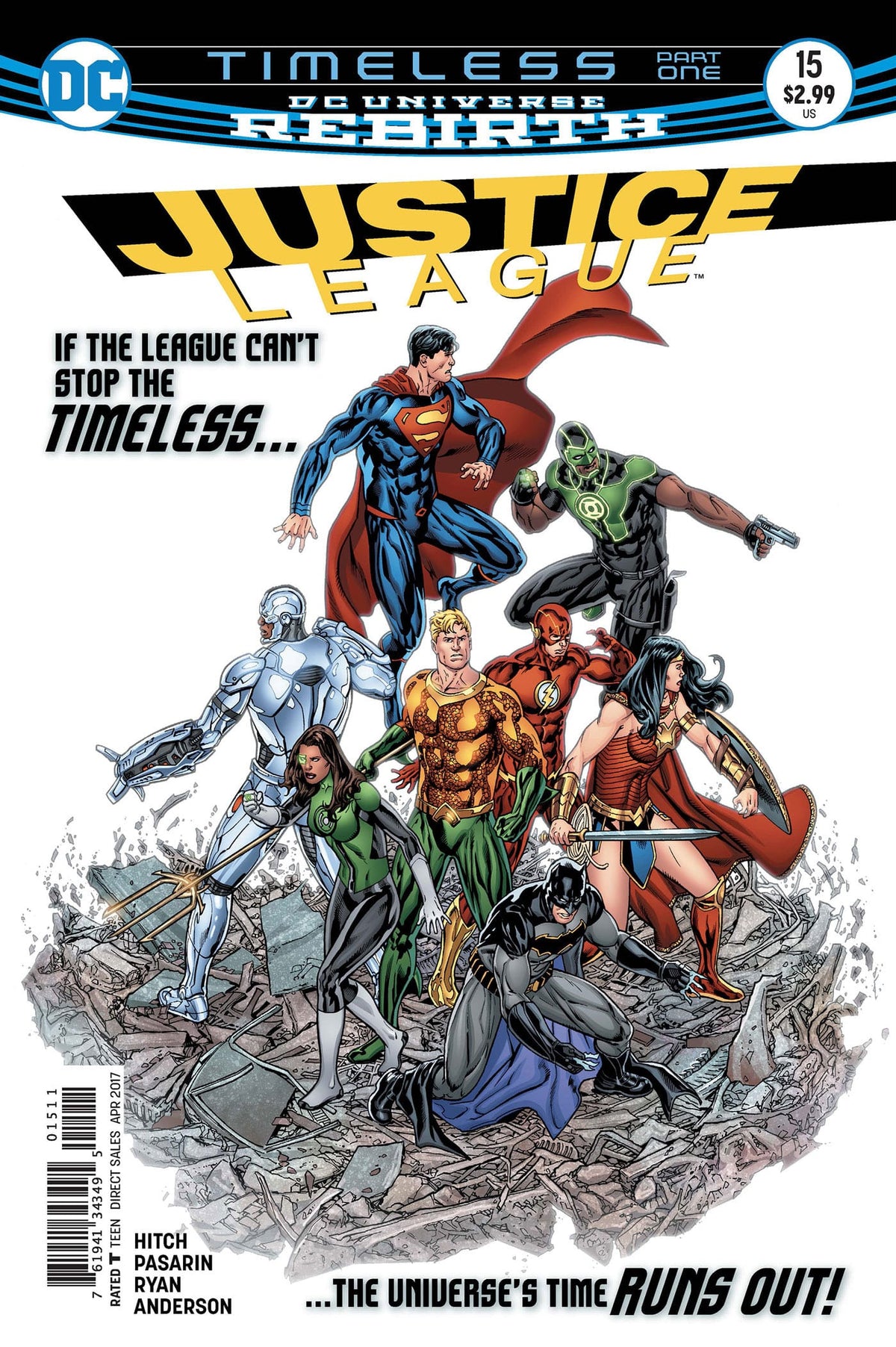 DC Comics COMIC BOOK Justice League #15 - CVR A (VF)
