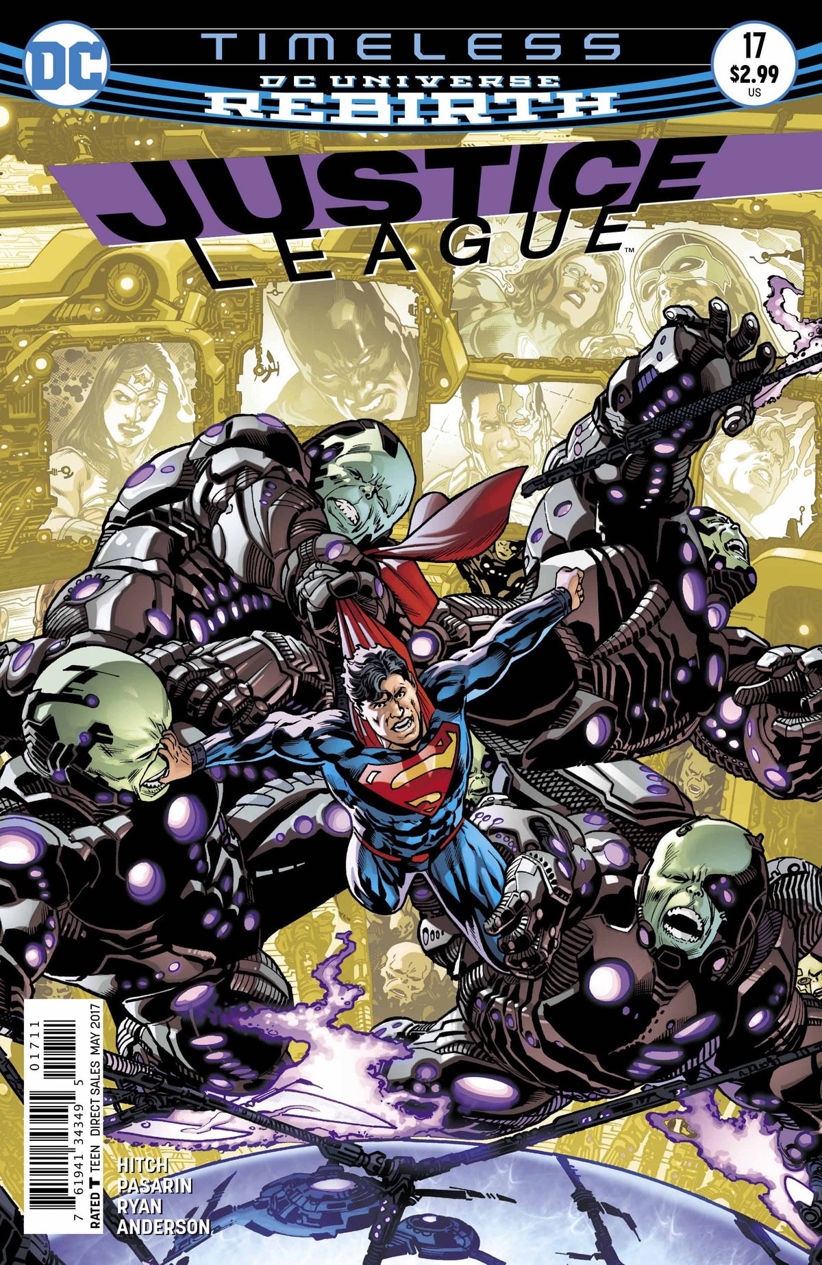 DC Comics COMIC BOOK Justice League #17 - CVR A (VF)
