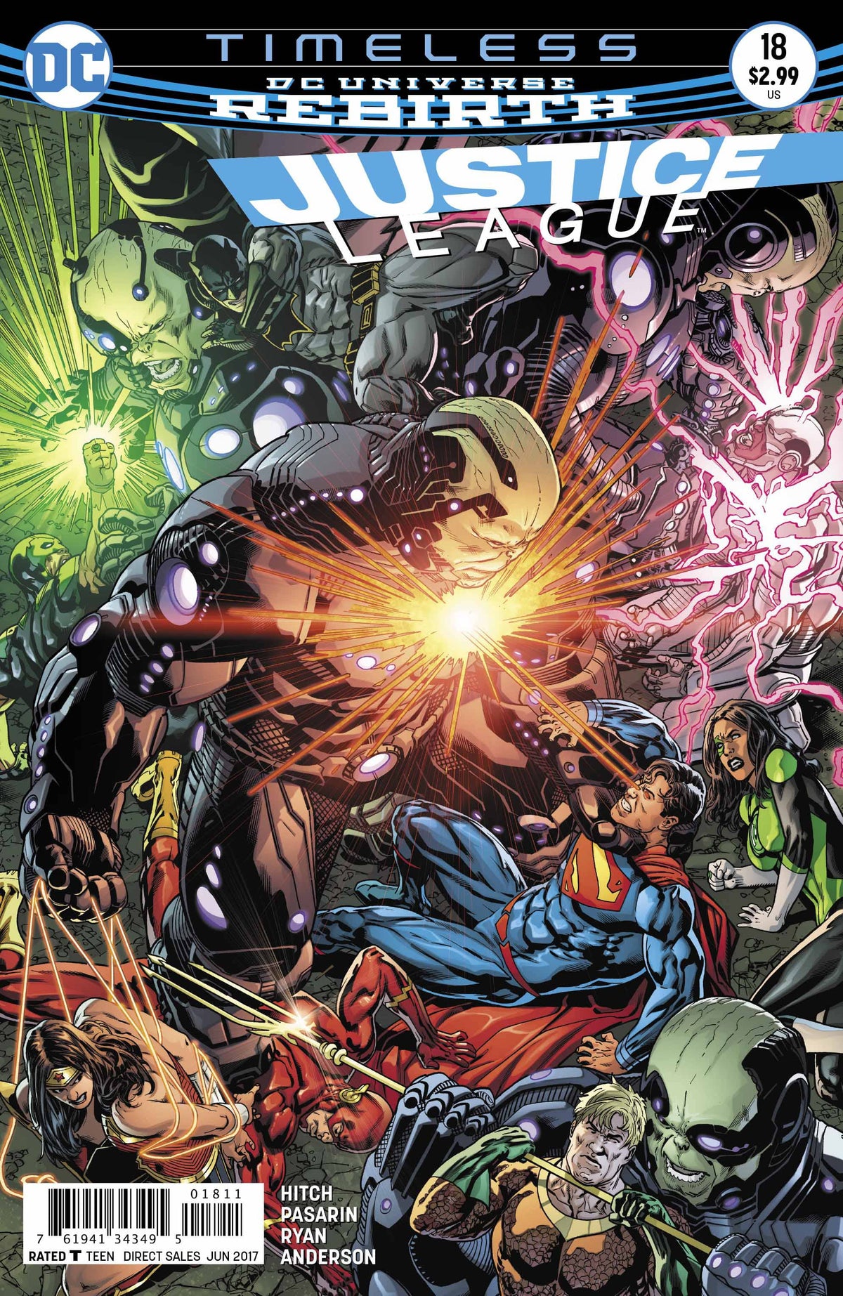 DC Comics COMIC BOOK Justice League #18 - CVR A (VF)