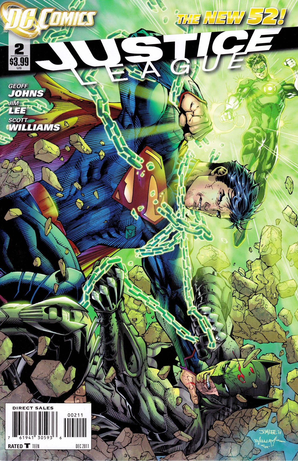 DC Comics COMIC BOOK Justice League #2 - CVR A (VF)