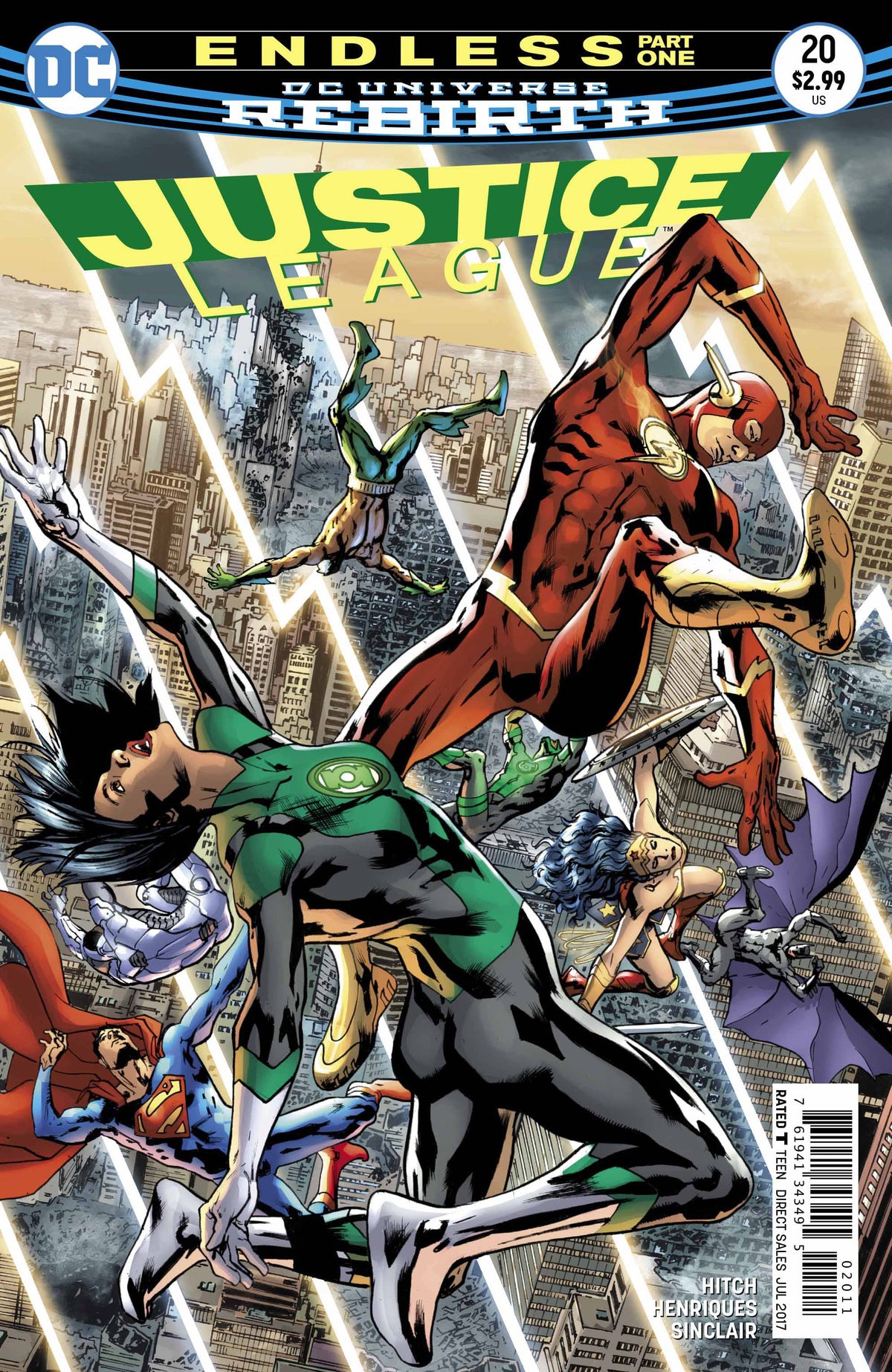 DC Comics COMIC BOOK Justice League #20 - CVR A (VF)
