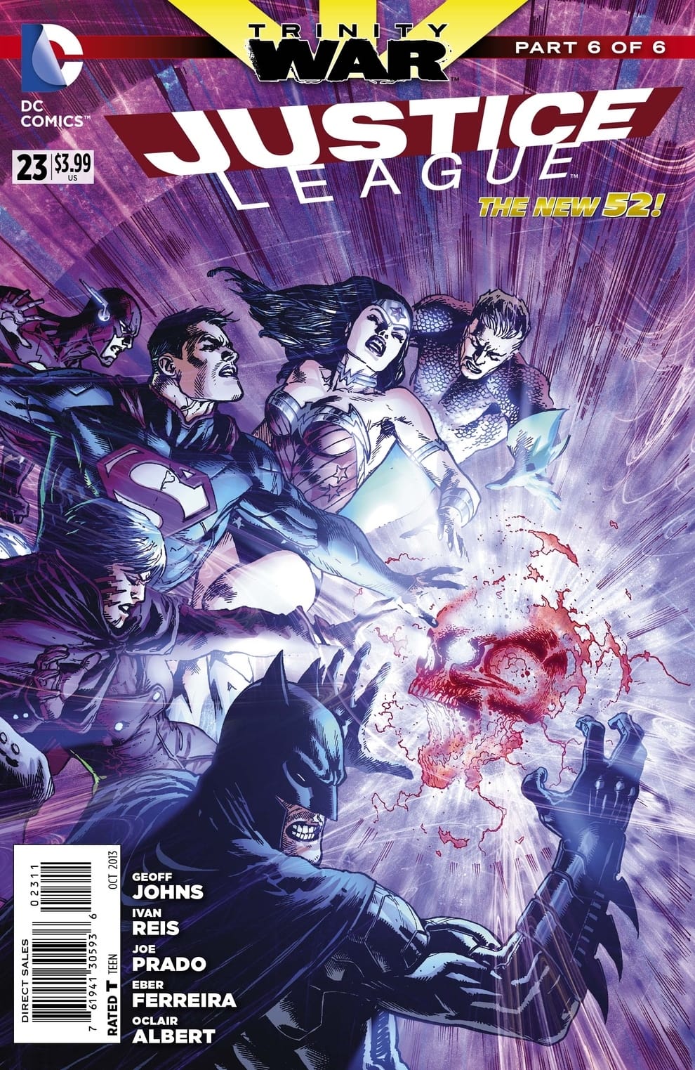 DC Comics COMIC BOOK Justice League #23 - CVR A (VF)