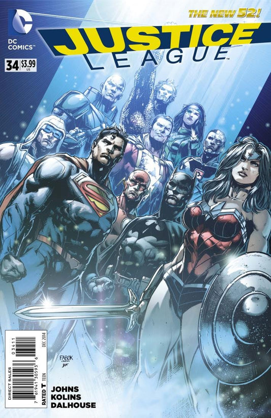 DC Comics COMIC BOOK Justice League #34 - CVR A (VF)