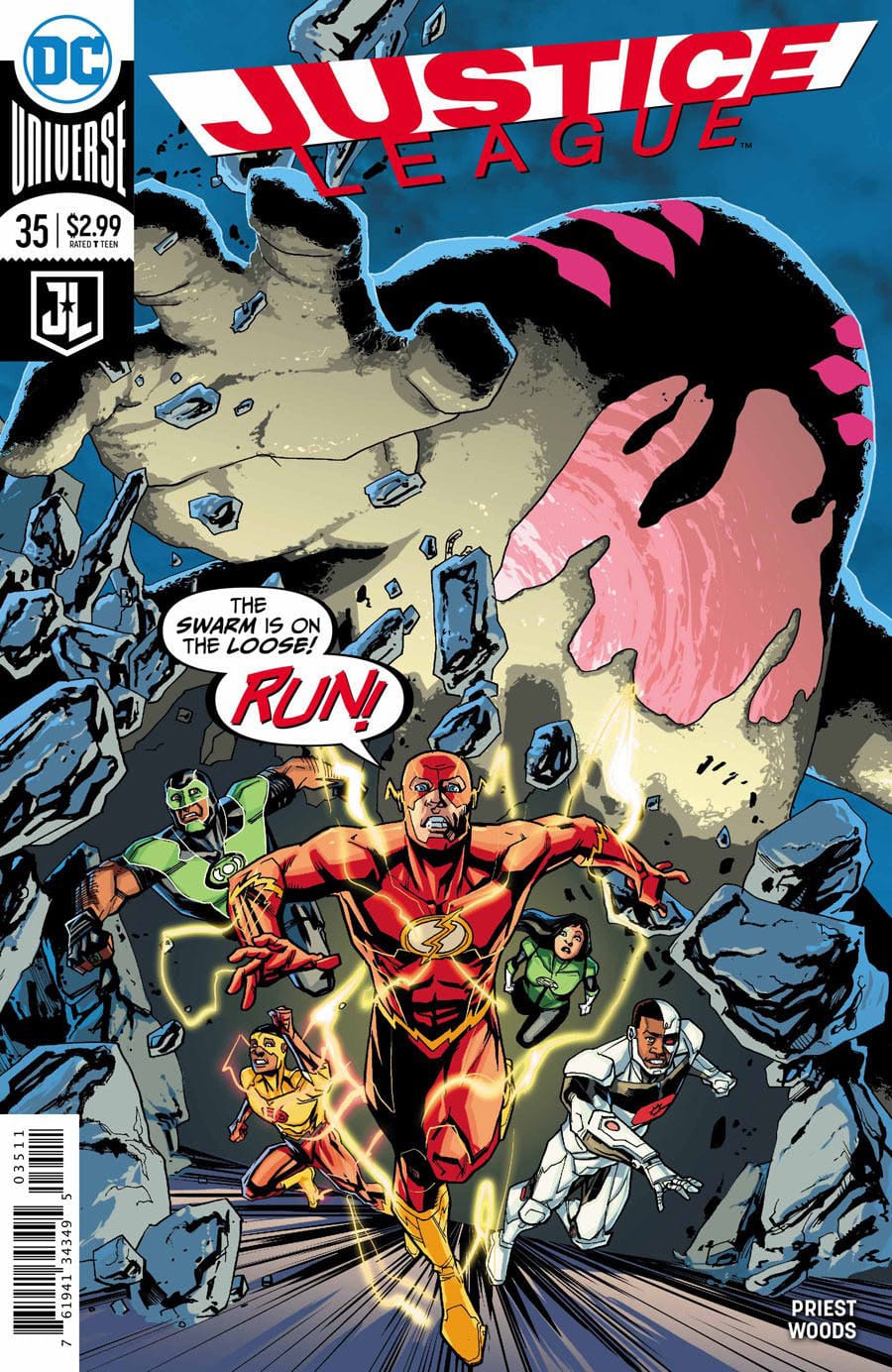 DC Comics COMIC BOOK Justice League #35 - CVR A (VF)