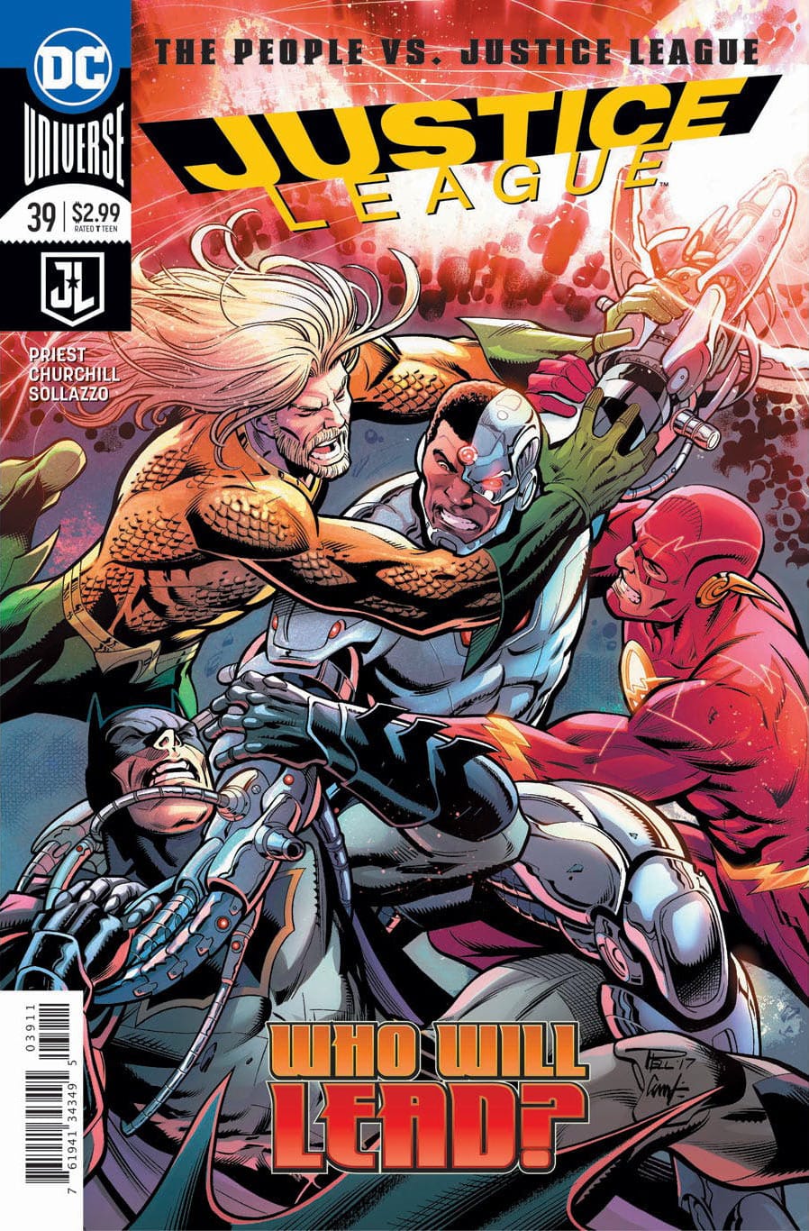 DC Comics COMIC BOOK Justice League #39 - CVR A (VF)